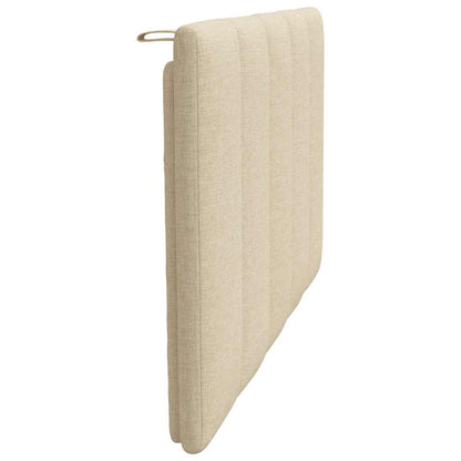 Cuscino Testiera Crema 90 cm in Tessuto - homemem39