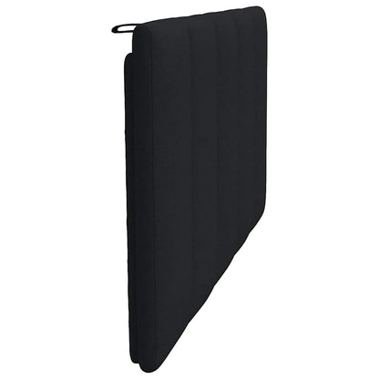 Cuscino Testiera Nero 100 cm in Tessuto - homemem39