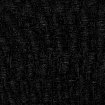 Cuscino Testiera Nero 140 cm in Tessuto - homemem39