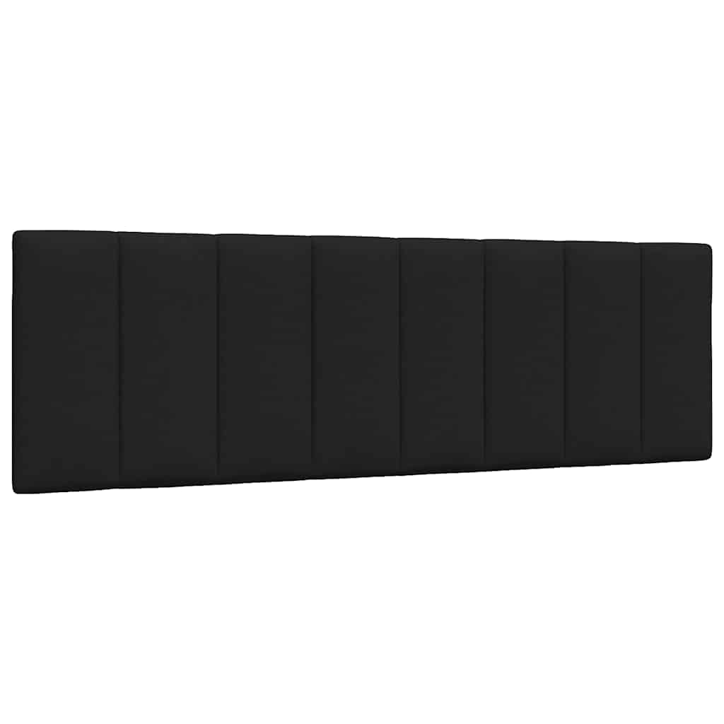 Cuscino Testiera Hanko Nero 160 cm in Tessuto | homemem39