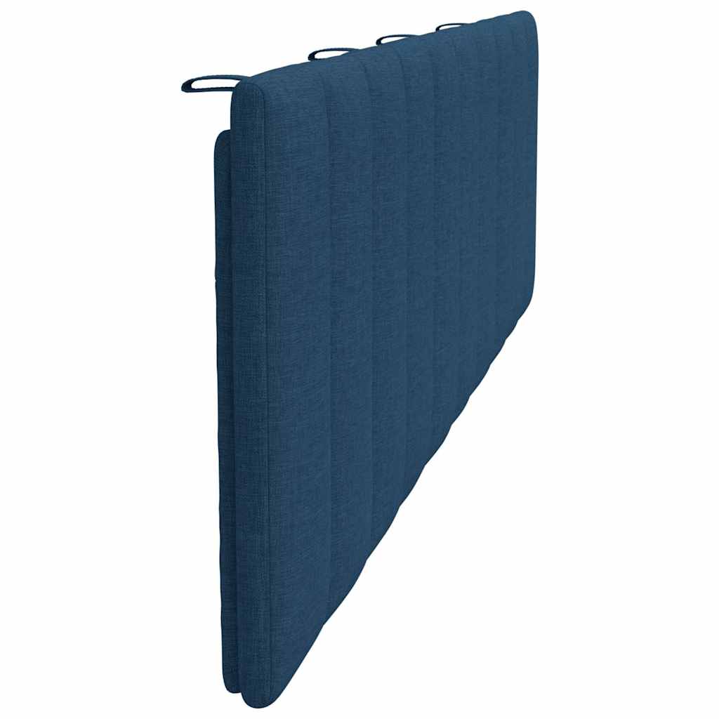 Cuscino Testiera Blu 180 cm in Tessuto - homemem39