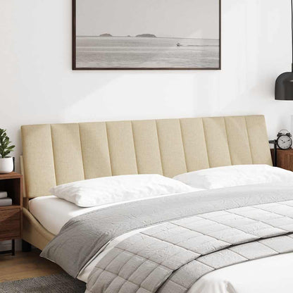 Cuscino Testiera Hanko Crema 200 cm in Tessuto