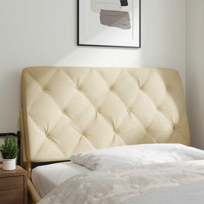 Cuscino Testiera Crema 100 cm in Tessuto | homemem39