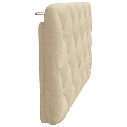 Cuscino Testiera Crema 100 cm in Tessuto | homemem39
