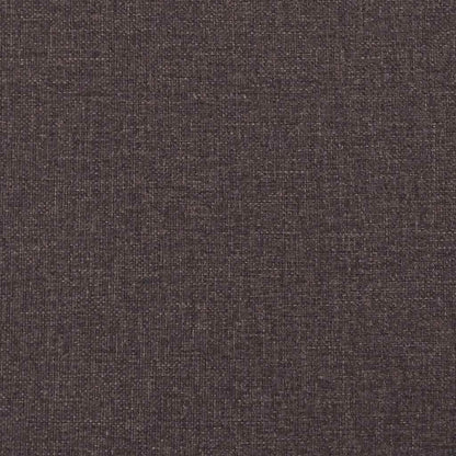 Cuscino Testiera Marrone Scuro 140 cm in Tessuto
