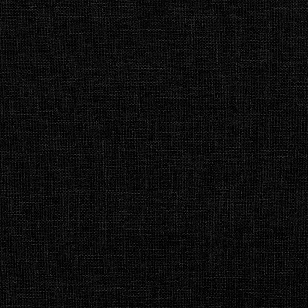 Cuscino Testiera Nero 160 cm in Tessuto