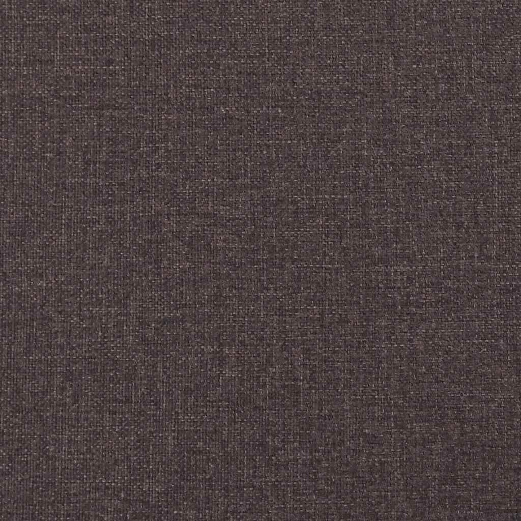 Cuscino Testiera Marrone Scuro 160 cm in Tessuto - homemem39