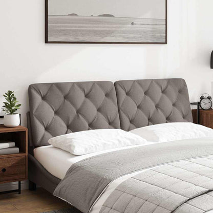 Cuscino Testiera Tortora 160 cm in Tessuto