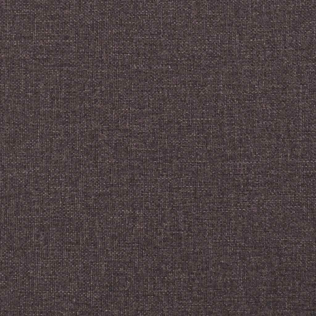 Cuscino Testiera Marrone Scuro 180 cm in Tessuto