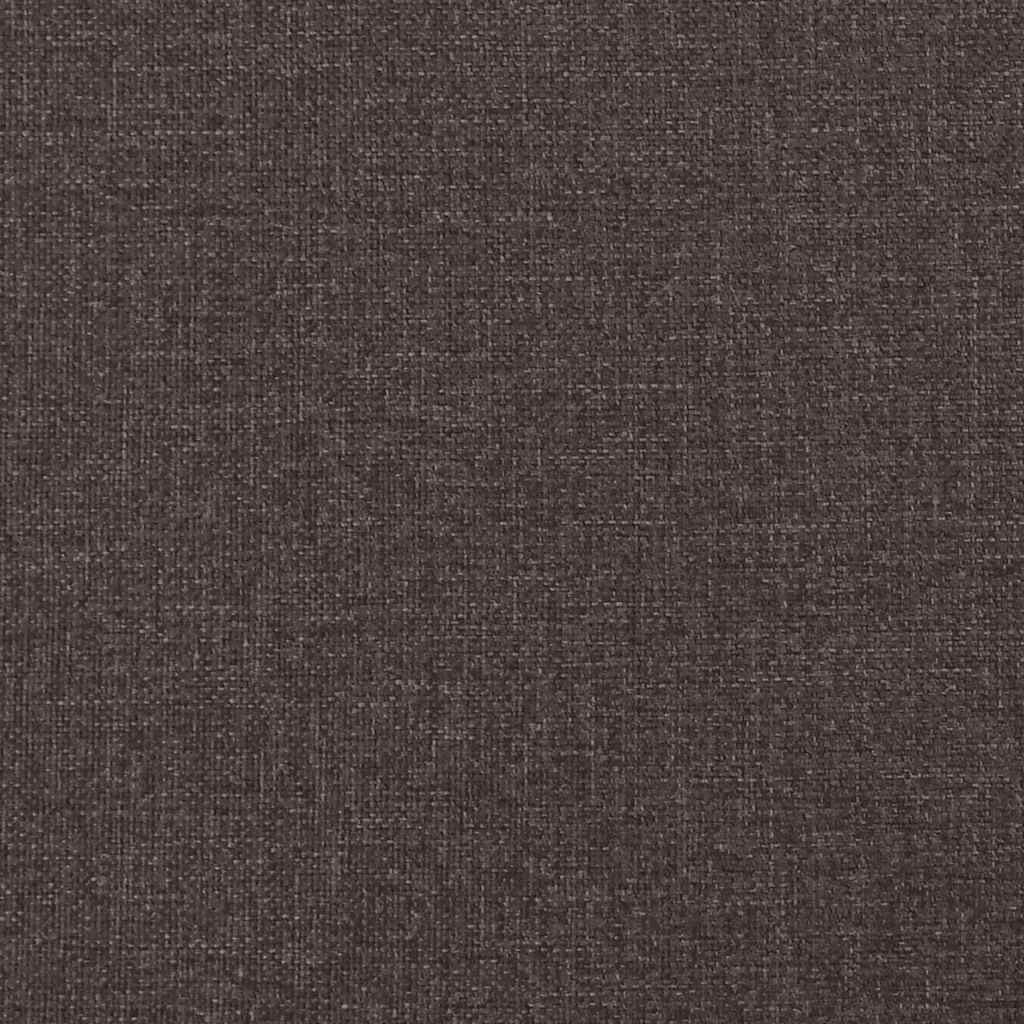 Cuscino Testiera Marrone Scuro 200 cm in Tessuto