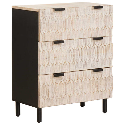 Credenza 3 pcs Finitura Bianco Lavato 180 x 33 x 75 cm