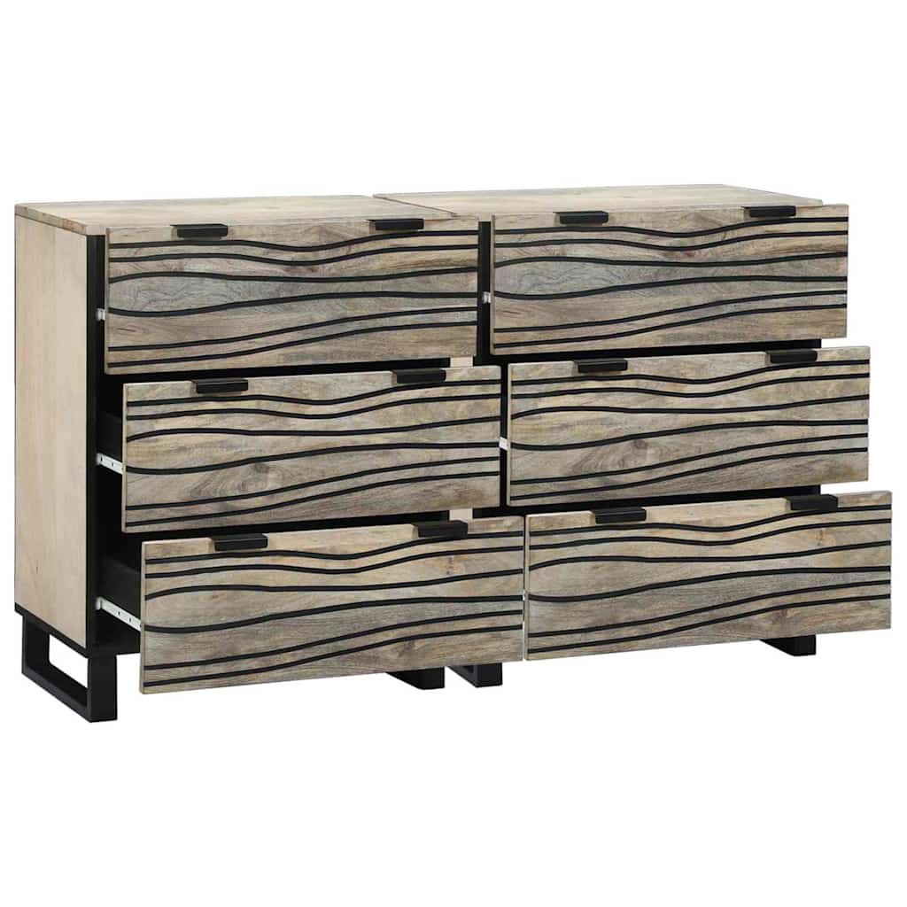 Sideboards con cassetto 2 pcs Bianco 60 x 33.5 x 75 cm - homemem39