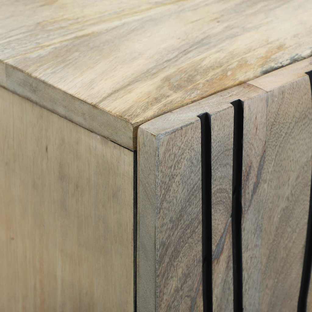 Set di mobili per il bagno con cassetto 4 pcs Marrone noce