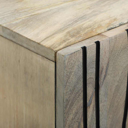 Set di mobili per il bagno con cassetto 5 pcs Marrone noce