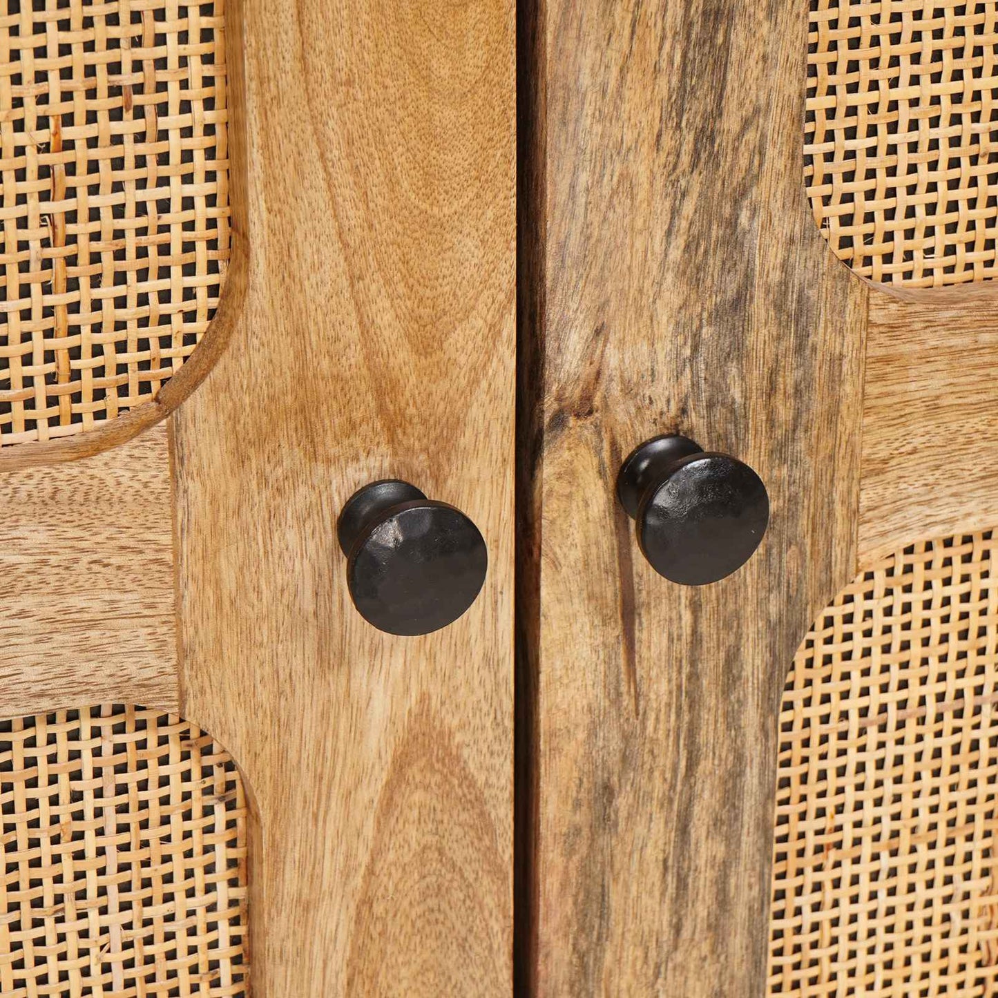 Credenza 3 pcs Marrone 180 x 33 x 75 cm Legno di mango massello