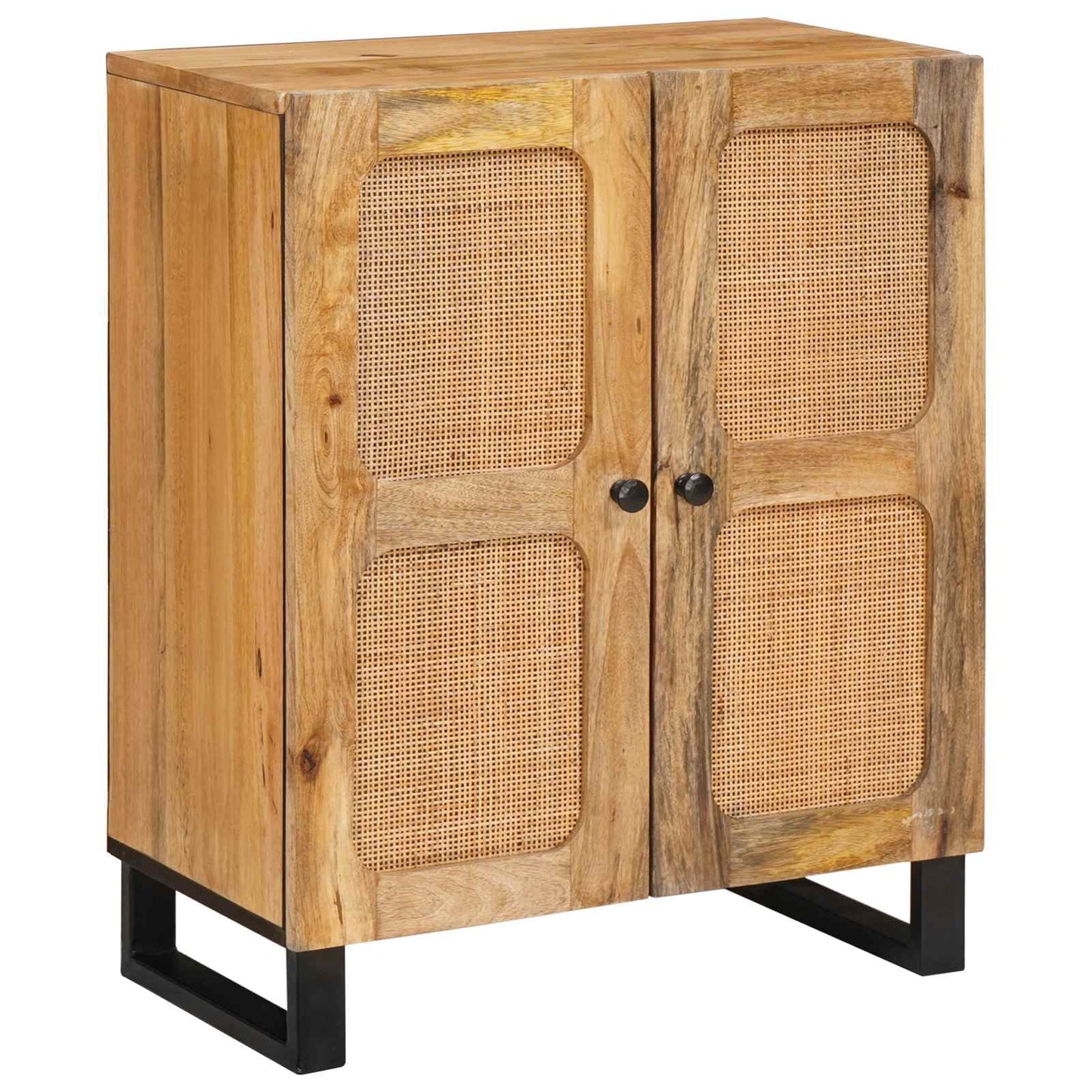 Credenza 3 pcs Marrone 180 x 33 x 75 cm Legno di mango massello