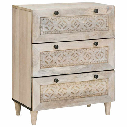 Credenza 2 pcs Bianco 120 x 33,5 x 75 cm | homemem39