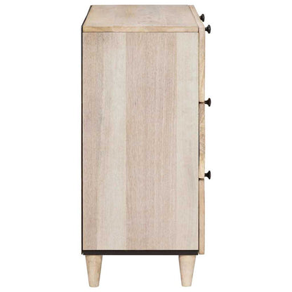 Credenza 2 pcs Bianco 120 x 33,5 x 75 cm | homemem39