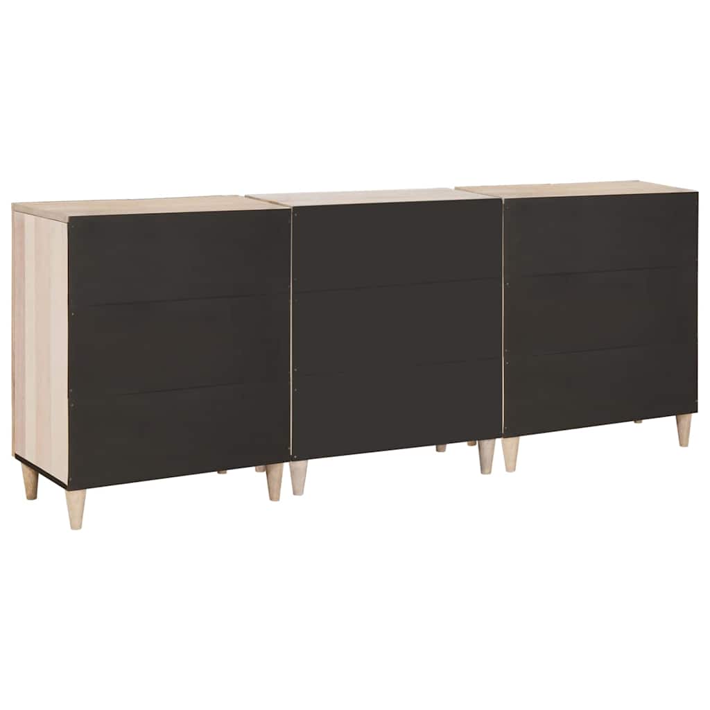 Credenza 3 pcs Bianco 180 x 33,5 x 75 cm | homemem39