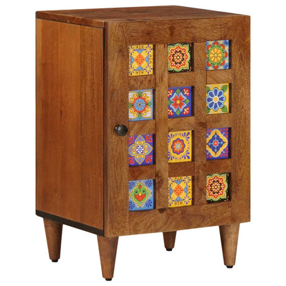 Set di mobili per il bagno 4 pcs Noce Legno di mango massello