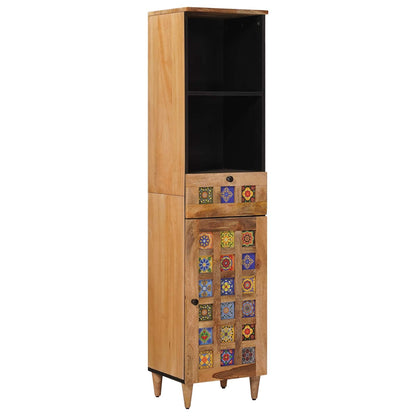 Set di mobili per il bagno con cassetto 4 pcs Naturale | homemem39