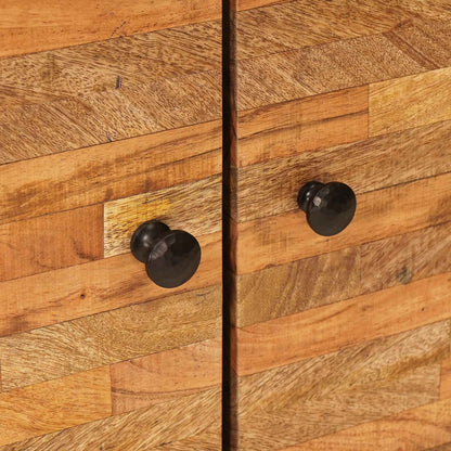 Set da Bagno con archiviazione Naturale Legno di mango massello