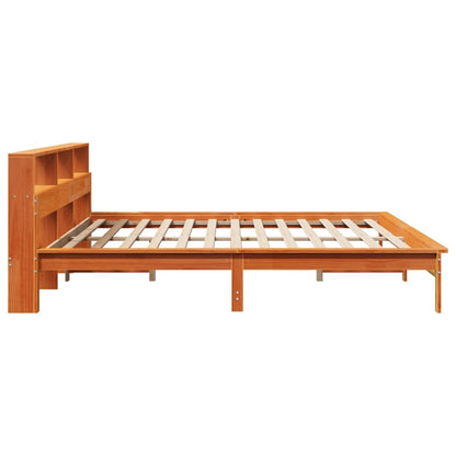 Letto senza Materasso Marrone Cera 180x200 cm in Legno di Pino | homemem39