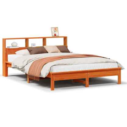 Giroletto senza Materasso Marrone Cera 140x200cm Massello Pino | homemem39