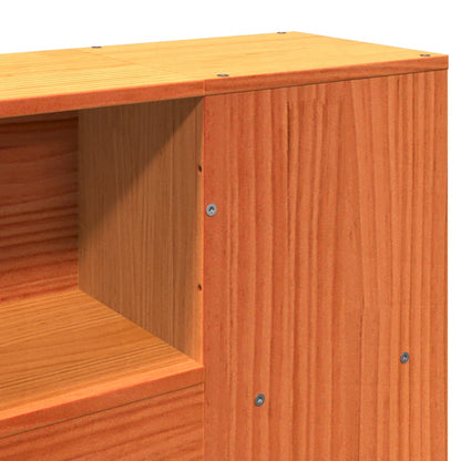 Giroletto senza Materasso Marrone Cera 150x200 cm Legno di Pino | homemem39