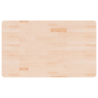 Banco Lavoro 100x60x81,5 cm Legno Massello Rovere Rettangolare | homemem39