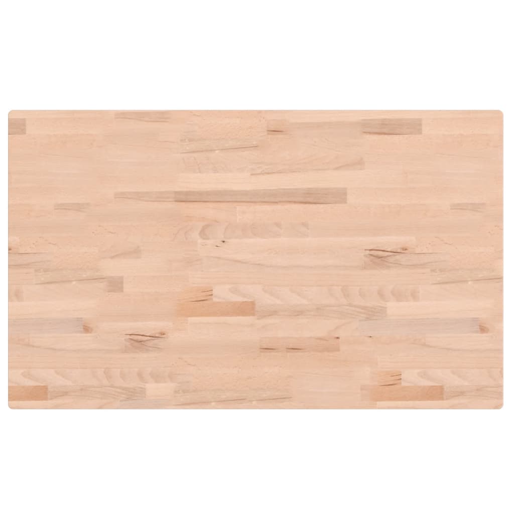 Banco Lavoro 100x60x81,5 cm Legno Massello Faggio Rettangolare | homemem39