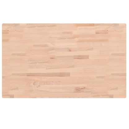 Banco Lavoro 100x60x83 cm Legno Massello Faggio Rettangolare - homemem39