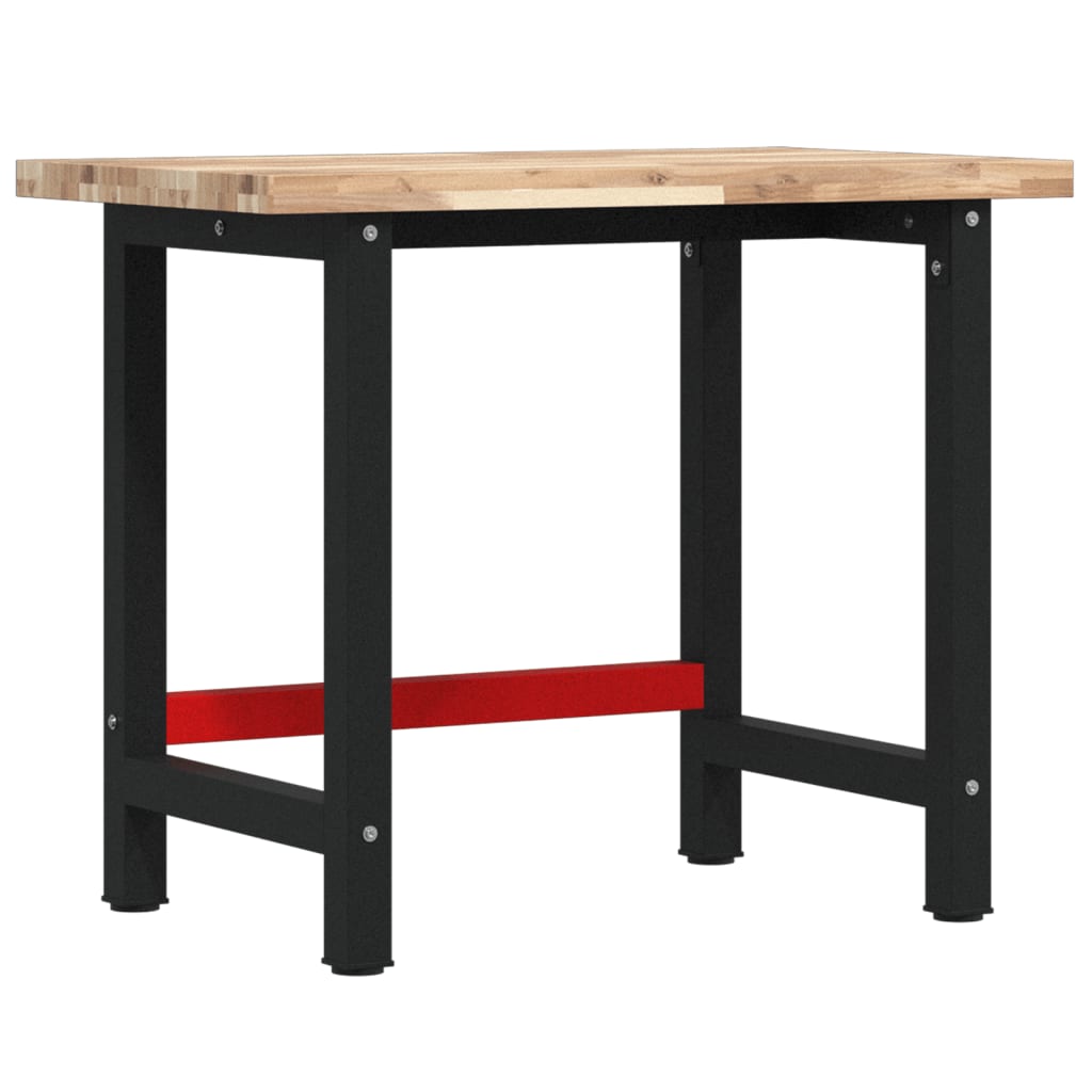 Banco da Lavoro 100x60x83 cm Legno Massello Acacia Rettangolare | homemem39