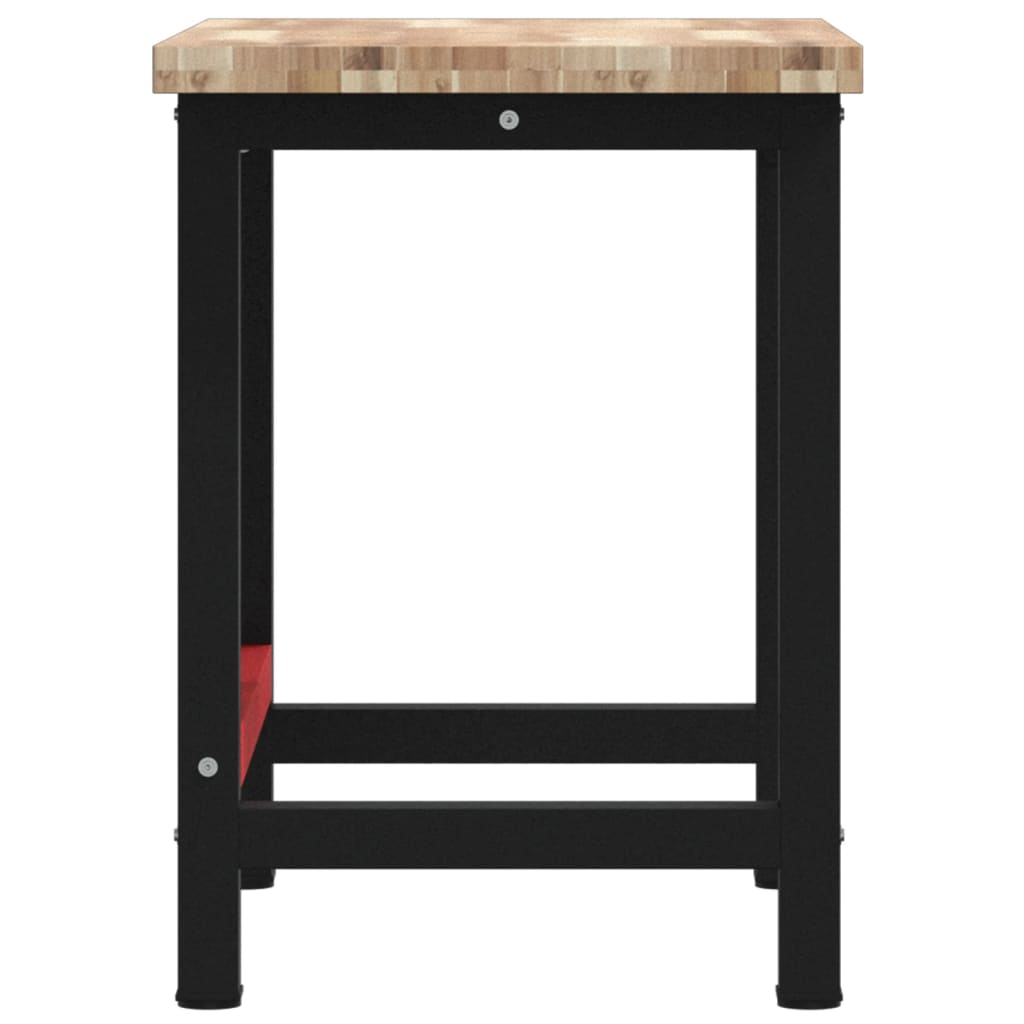 Banco da Lavoro 100x60x83 cm Legno Massello Acacia Rettangolare | homemem39
