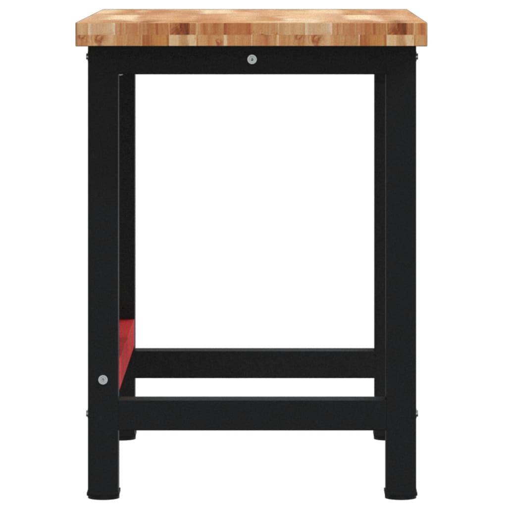 Banco da Lavoro 100x60x83 cm Legno Massello Acacia Rettangolare - homemem39