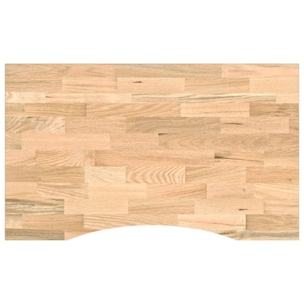 Banco Lavoro 100x60x81,5 cm Legno Massello Rovere - homemem39