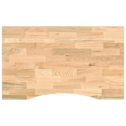 Banco Lavoro 100x60x81,5 cm Legno Massello Rovere - homemem39