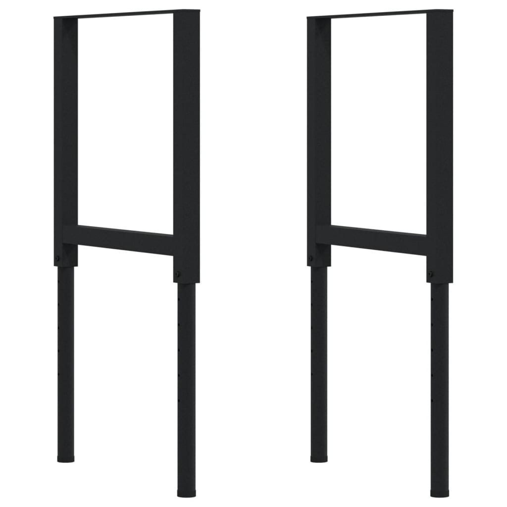 Banco Lavoro 100x60x(73-99,5) cm Legno di Faggio Rettangolare | homemem39
