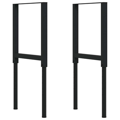 Banco da Lavoro 80x60x(71,5-98) cm Legno Massello Rovere | homemem39