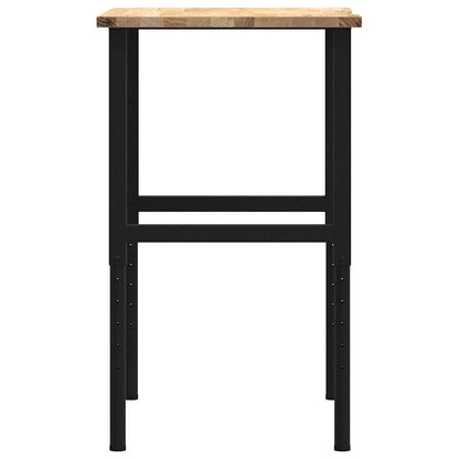 Banco da Lavoro 80x60x(71,5-98) cm Legno Massello Rovere - homemem39