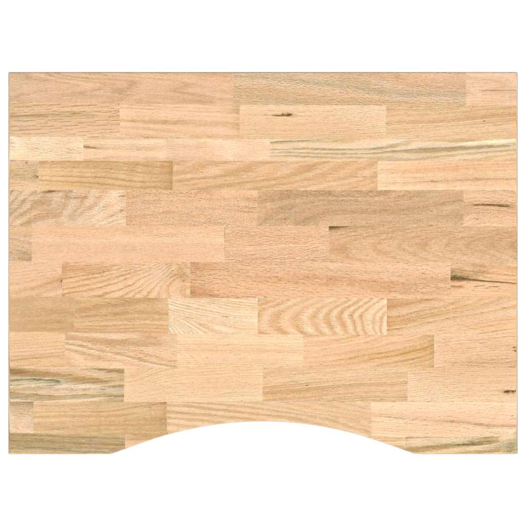 Banco da Lavoro 80x60x(71,5-98) cm Legno Massello Rovere | homemem39