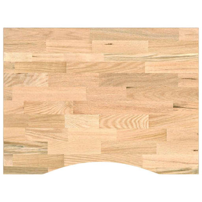Banco da Lavoro 80x60x(71,5-98) cm Legno Massello Rovere | homemem39