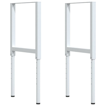 Banco Lavoro 100x60x(73-99,5) cm Legno di Faggio Rettangolare | homemem39