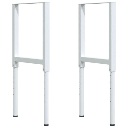 Banco Lavoro 80x60x(73-99,5) cm Legno di Faggio Rettangolare | homemem39