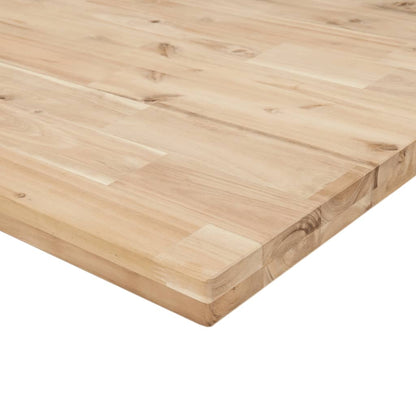 Banco Lavoro 80x60x(73-99,5) cm Legno di Faggio Rettangolare | homemem39