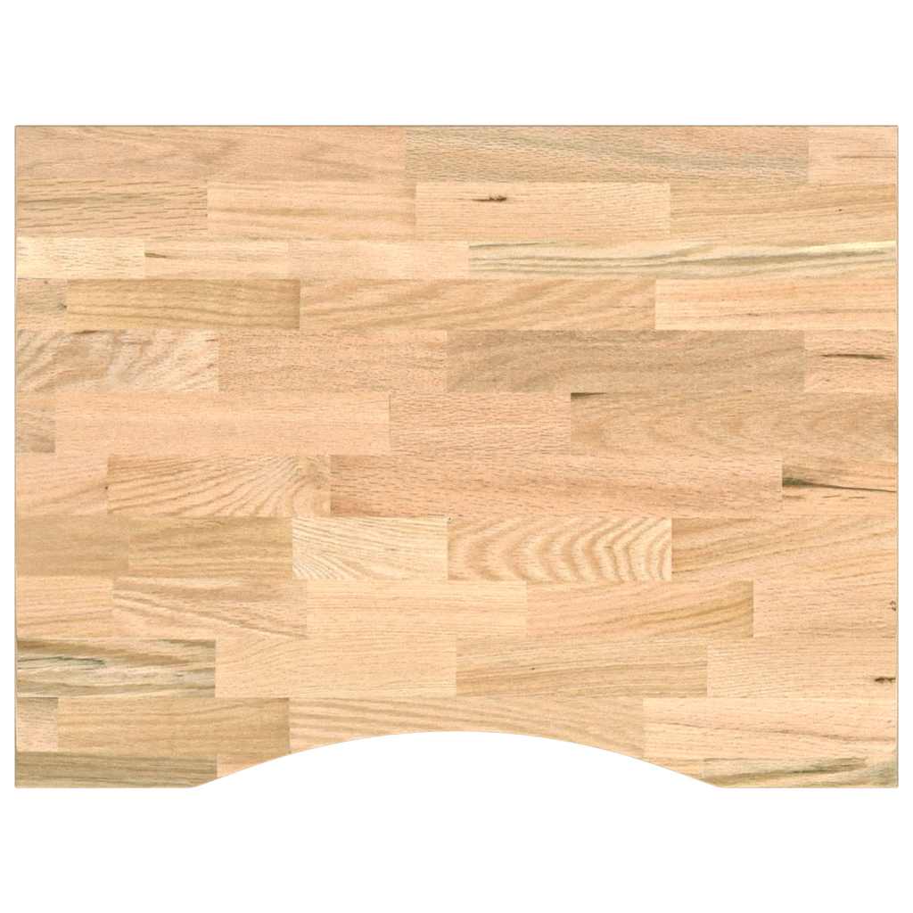 Banco da Lavoro 80x60x(71,5-98) cm Legno Massello Rovere - homemem39