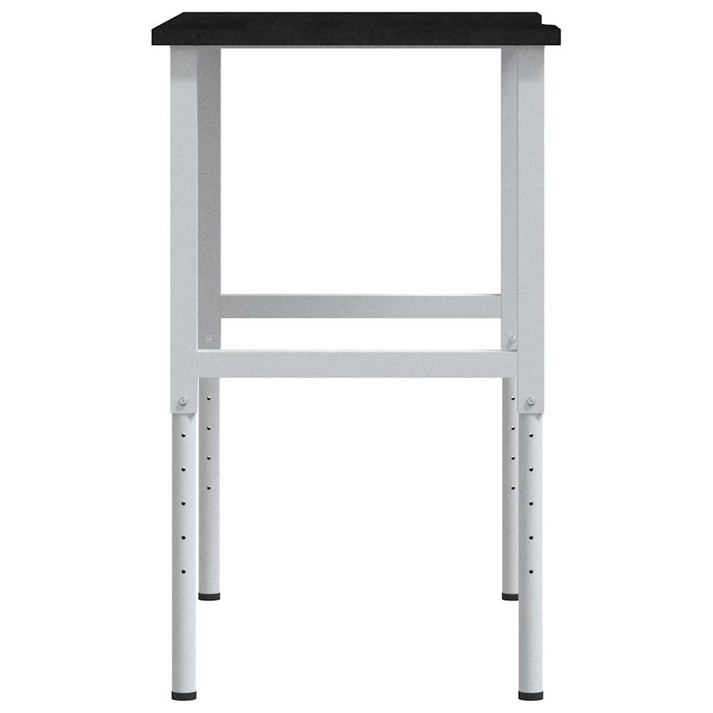 Banco Lavoro Marrone Scuro 100x60x(71,5-98) cm Legno di Rovere - homemem39