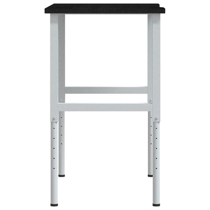 Banco Lavoro Marrone Scuro 100x60x(71,5-98) cm Legno di Rovere - homemem39