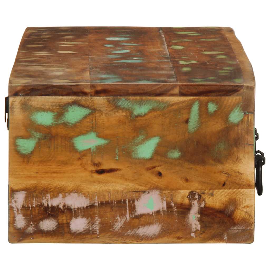 Mobile TV a Parete 100x30x19 cm in Legno Massello di Recupero - homemem39