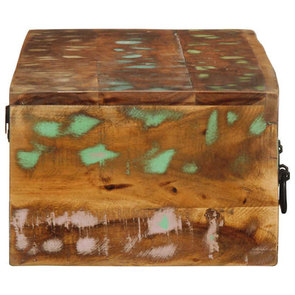 Mobile TV a Parete 100x30x19 cm in Legno Massello di Recupero - homemem39
